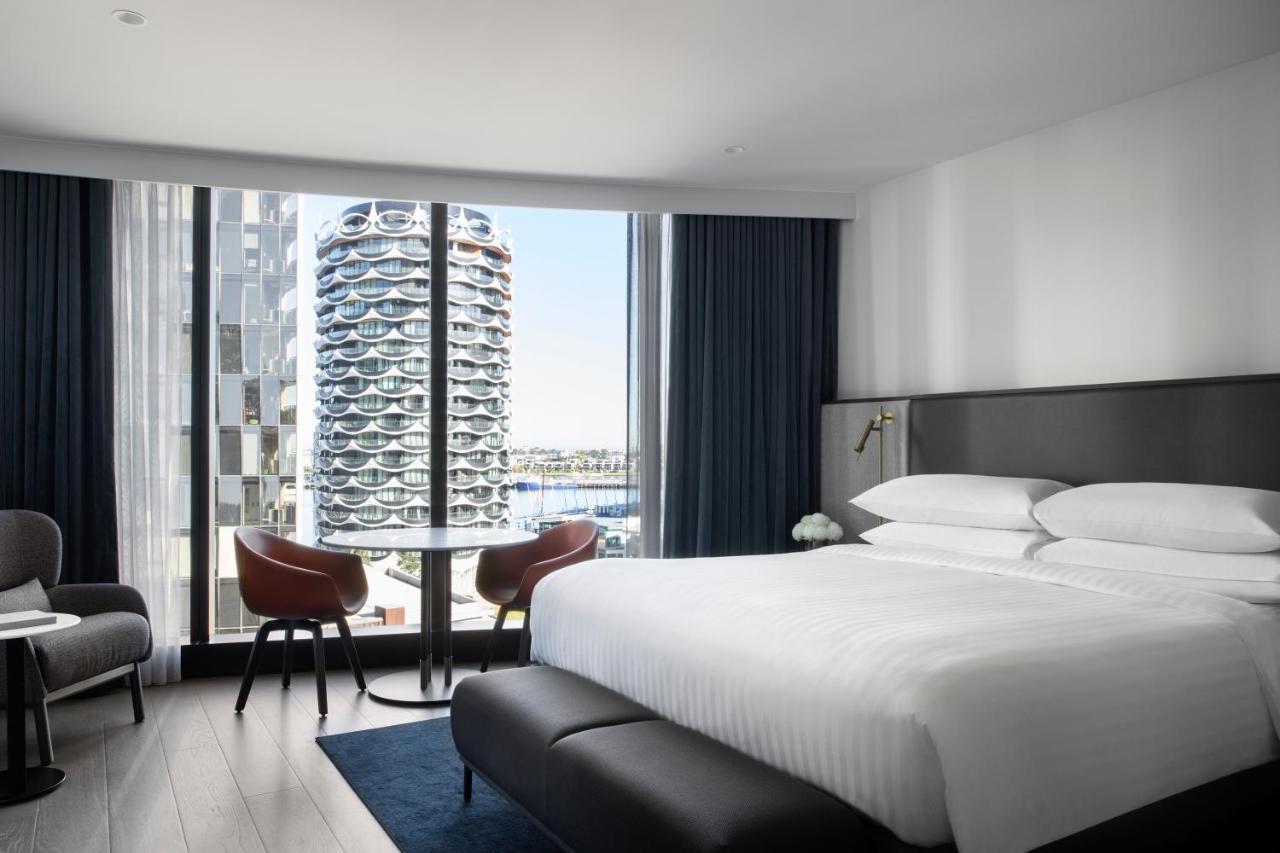 墨尔本港区万豪酒店 外观 照片 A guest room at the hotel