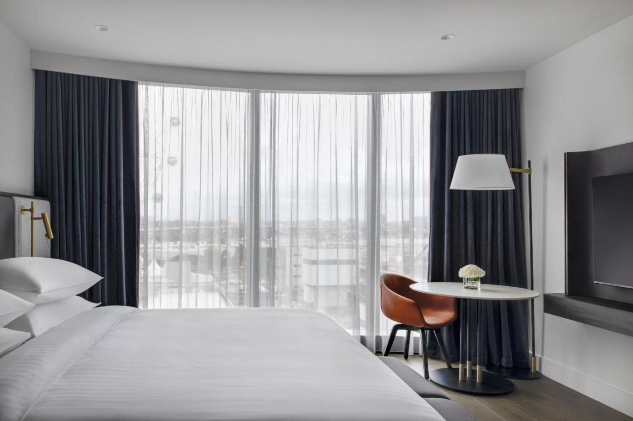 墨尔本港区万豪酒店 外观 照片 A guest room at the hotel