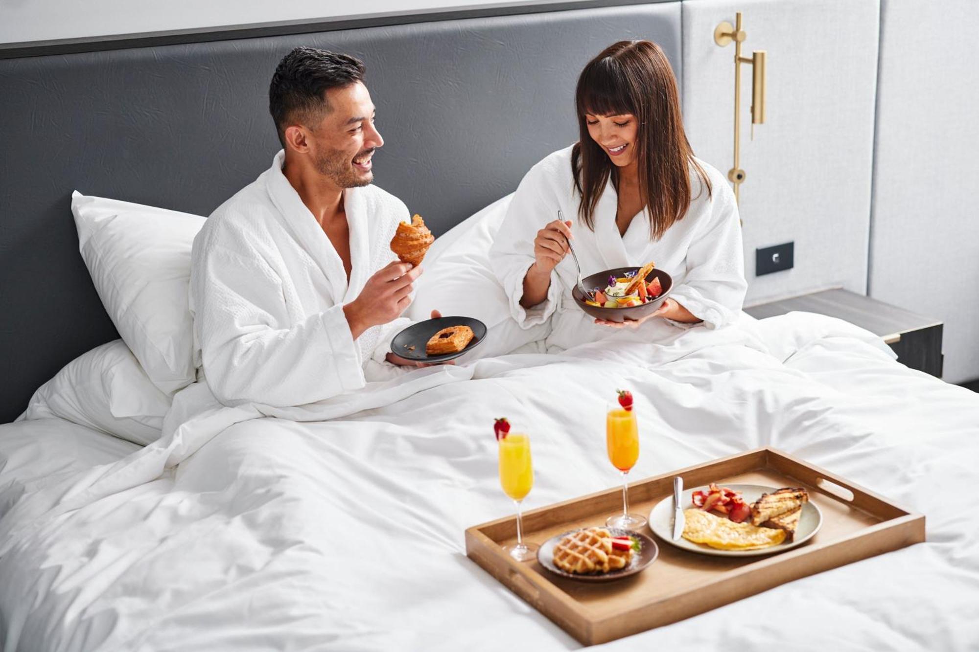 墨尔本港区万豪酒店 外观 照片 Room service