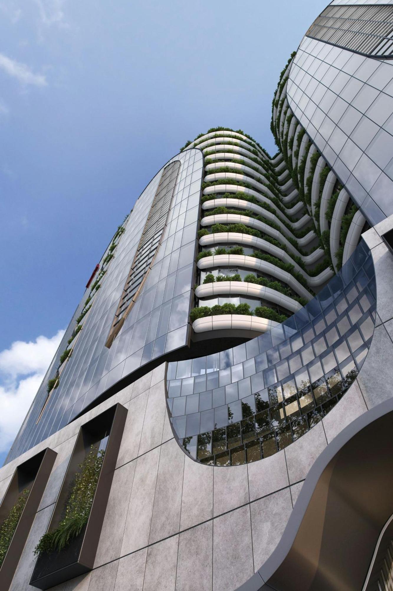 墨尔本港区万豪酒店 外观 照片 The proposed One River North